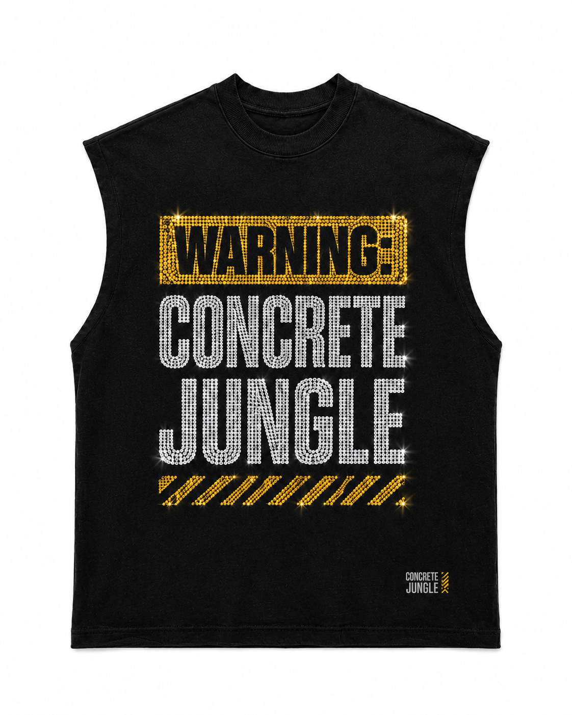 CONCRETE WARNING SLEEVELESS