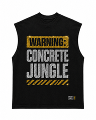 CONCRETE WARNING SLEEVELESS