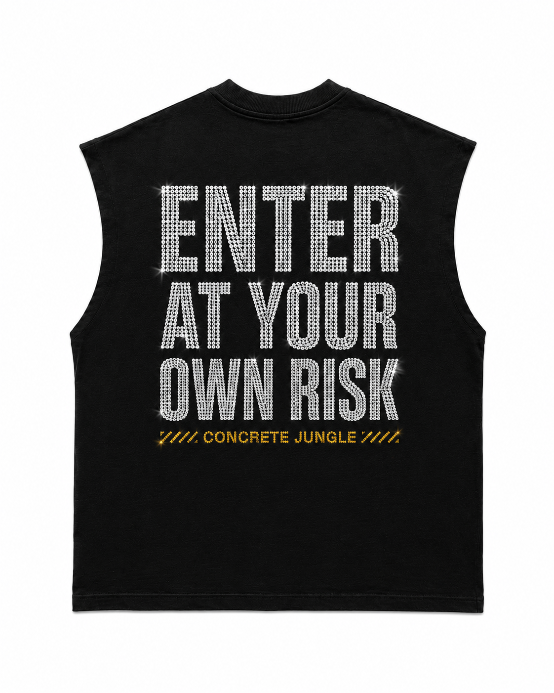 CONCRETE WARNING SLEEVELESS