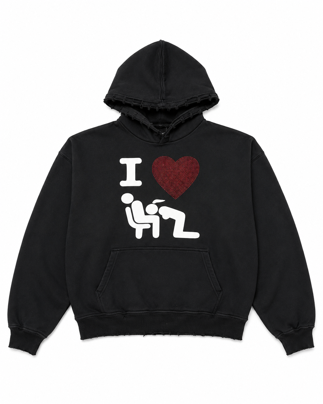 Concrete Jungle’s I Love Head Hoodie