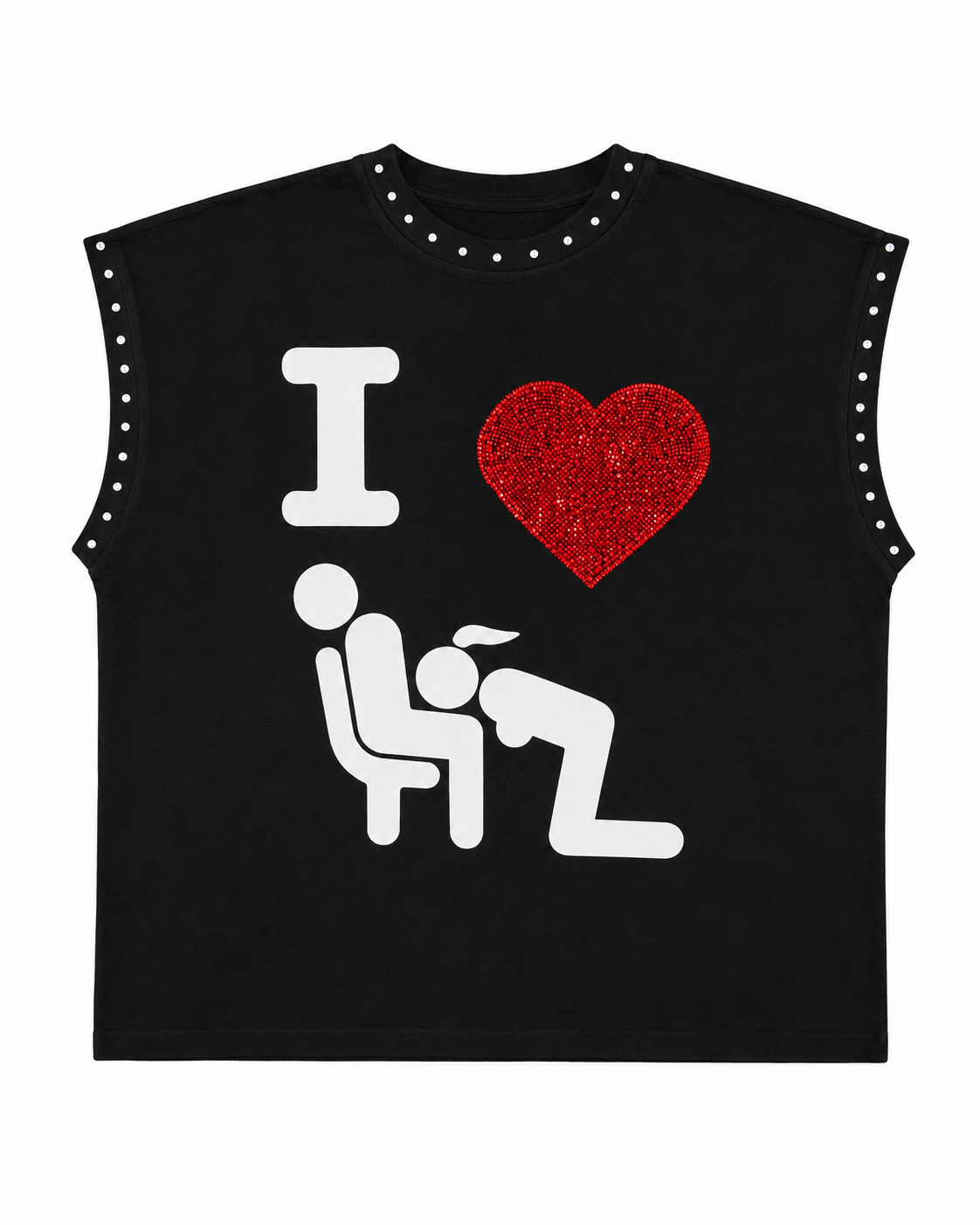 Concrete Jungle’s I Love Head  Sleeveless